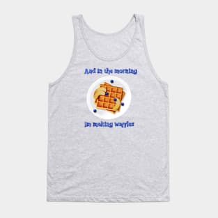 Waffle Making Tank Top